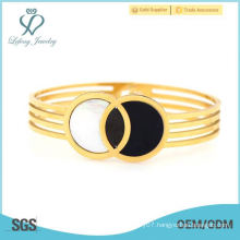 Factory price gold bracelet bangle, hot stainless steel bangle 2015